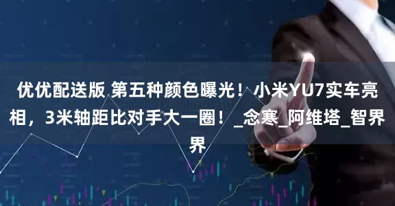 优优配送版 第五种颜色曝光！小米YU7实车亮相，3米轴距比对手大一圈！_念寒_阿维塔_智界